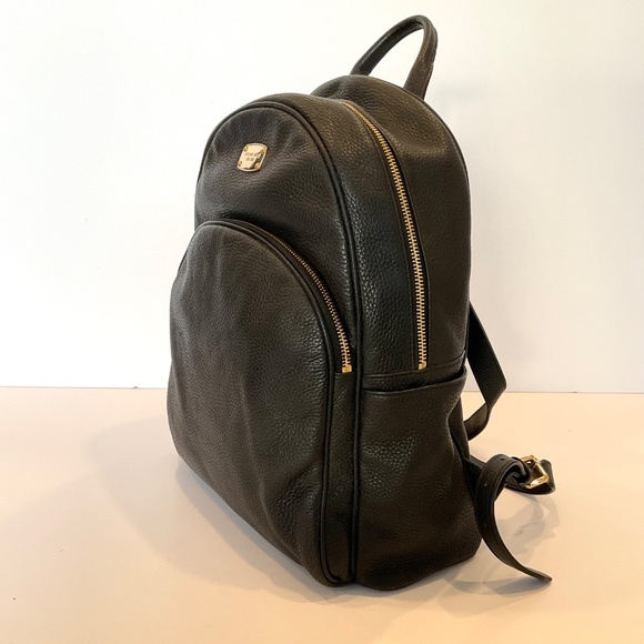 MICHEAL KORS Black Large Leather Backpack - Picture 4 of 13
